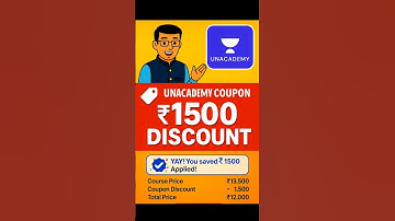 Unacademy Coupon Code 😍🔥| Unacademy Referral Code | Unacademy Discount Code | #unacademy #jee #neet
