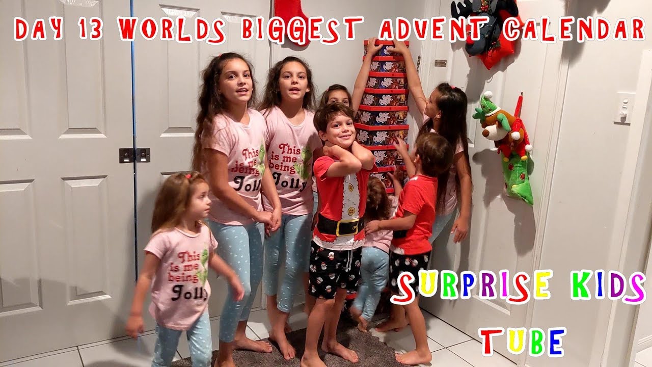 DAY 13 WORLDS BIGGEST ADVENT CALENDAR YouTube day-13-worlds-biggest-advent-calendar-youtube