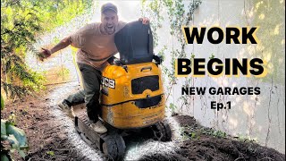 BUILDING DREAM GARAGES AT MY NEW HOUSE | Ep.1