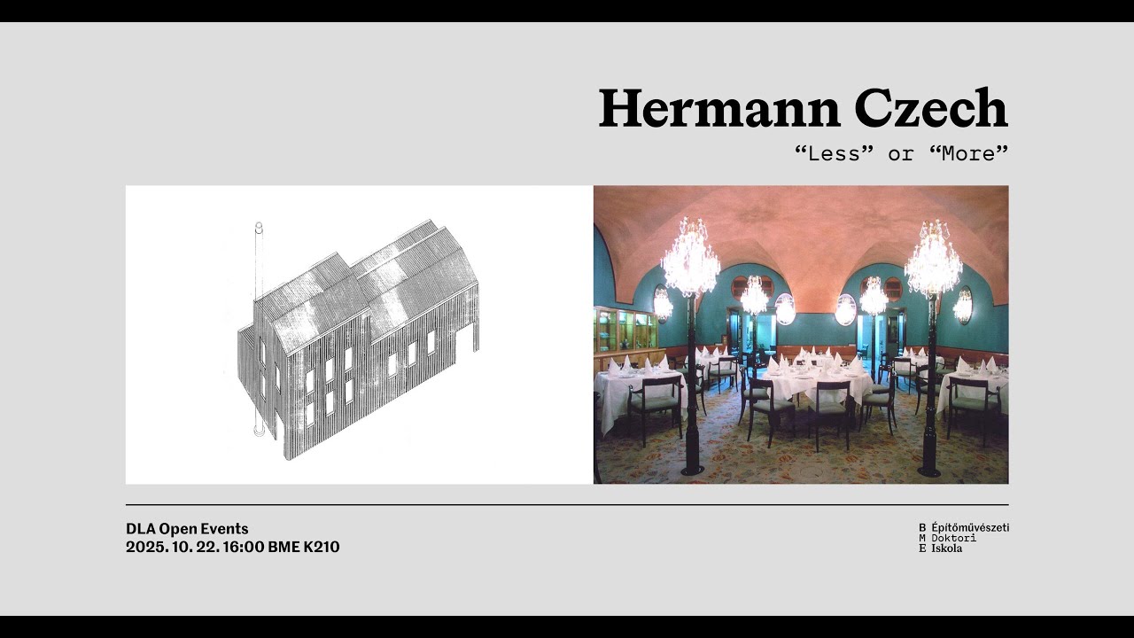 Hermann Czech - „Less” or „More”?