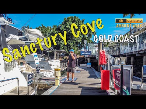 Sanctuary Cove, Gold Coast - 4K Walking Tour