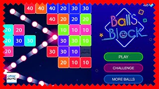 Bricks Breaker Glow Balls Gameplay Level 11 - 20 ( Brick Breaker Game With Ball ) @GamePointPK screenshot 3