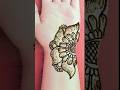 new latest flower mehndi design 🌿😃 #mehndi #mehndidesign ##henna #shorts