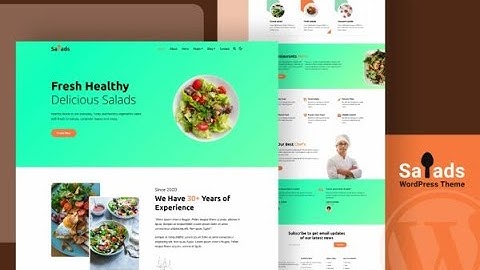 How to make a Salad Restaurant Website Using HTML & CSS || Start to End || Ms. Web Developer👩‍💻