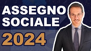 🔴 ASSEGNO SOCIALE 2024 👉 FINALMENTE Una buona notizia rispetto all'assegno sociale 2023⁉