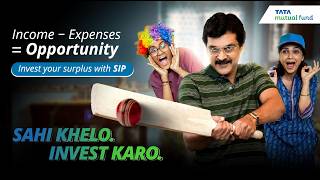 Income aur Expenses mein Gap dikha? Invest your surplus with SIP in Mutual Funds | Tata Mutual Fund
