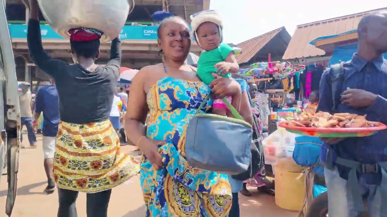 KEJETIA KUMASI STREETS GHANA MARKET