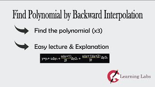 Find Polynomial by Backward Interpolation