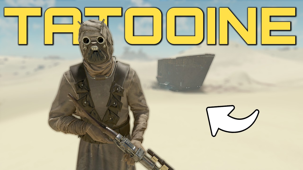 The BIGGEST Star Wars Creations in Starfield: Tatooine and Mos Eisley