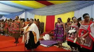 The King and the Queen mother Eswatini