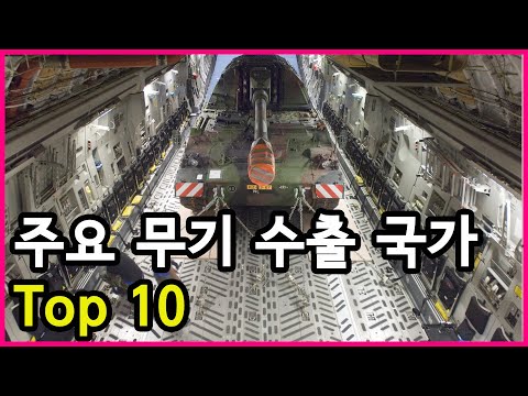 구입 후 알아서 사용 해외로 무기 수출을 많이 하는 국가 Top 10 