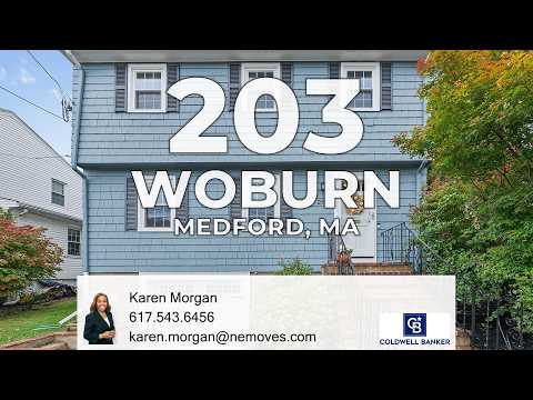 203 Woburn Street, Medford, MA home video tour