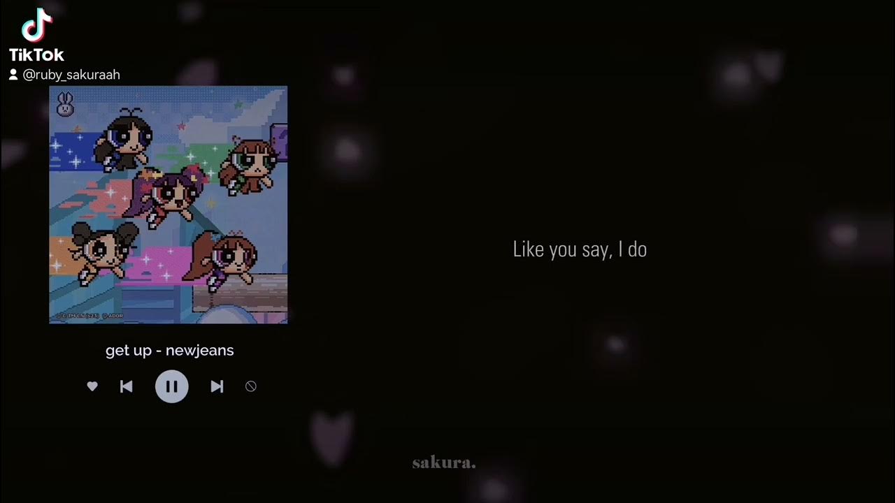 GET UP - NEWJEANS LYRICS - YouTube