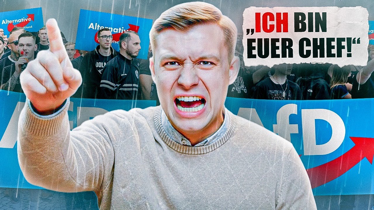 HOOLIGAN will CHEF der AfD-Jugend werden...😳