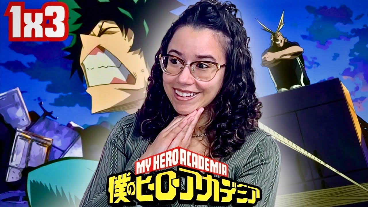 ONE FOR ALL!!! 👊🏼 | My Hero Academia Episode 3 Reaction - YouTube