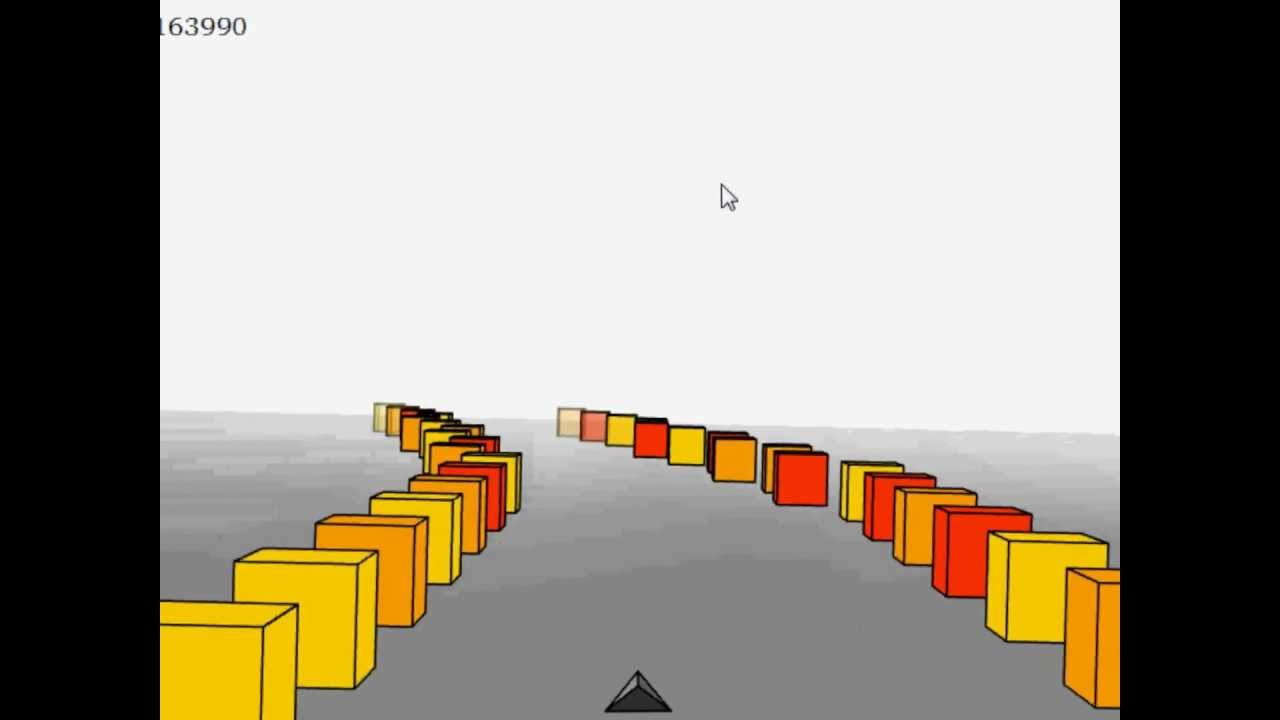 CubeField Facebook Game Over 9000 Points!!! YouTube