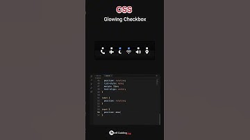 Glowing CheckBox Icon Using CSS #codechallenge #trending #shorts #shortvideo #explore #explorepage