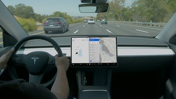 Tesla Model 3 & Tesla Model Y - Navigate On Autopilot