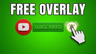 Green Screen Subscribe Click Bell Notification Animation Free