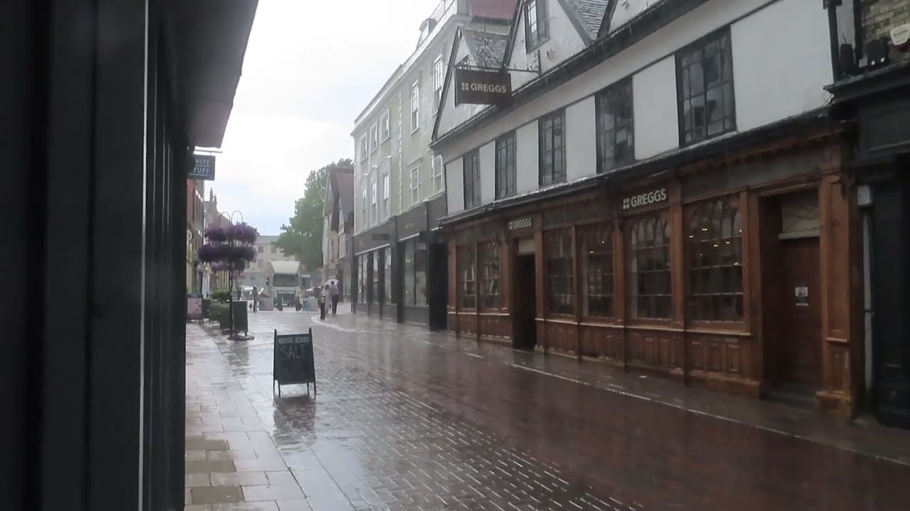 RAIN in ABBEYGATE STREET BURY ST EDMUNDS