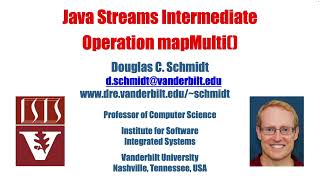 Java Streams Intermediate Operation mapMulti()