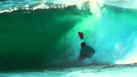 John Showell 2010 Shark Island Slow mo clip