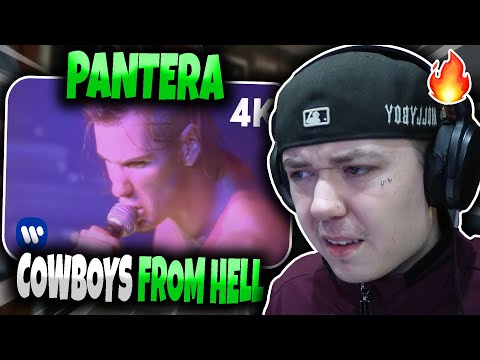 RAP FAN'S FIRST TIME HEARING 'Pantera - Cowboys From Hell' | GENUINE REACTION