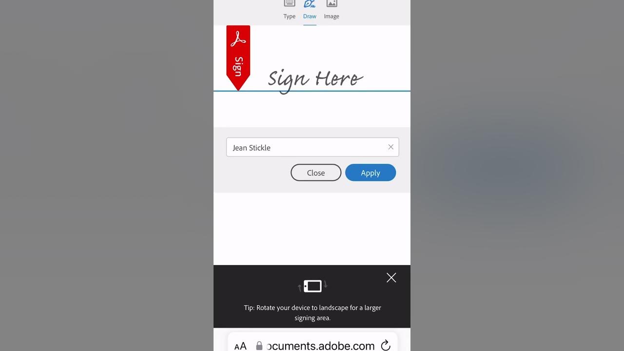 how-to-sign-an-adobe-sign-document-on-your-iphone-youtube