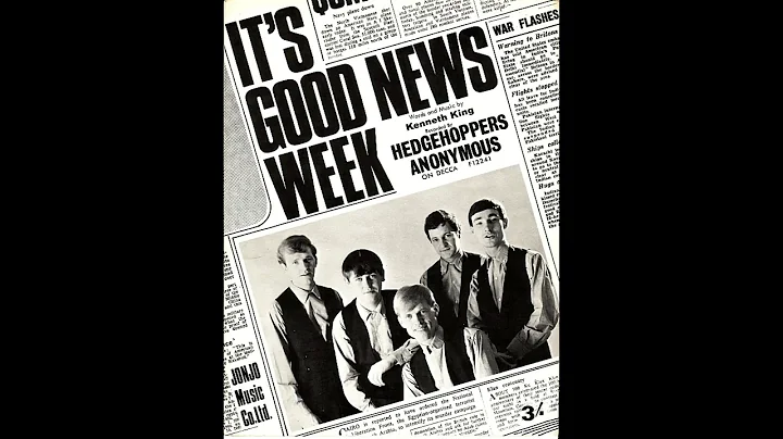 IT'S GOOD NEW WEEK HEDGEHOPPERS ANONYMOUS DES