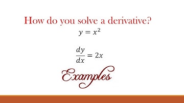 What is a derivative? (Part 4: Rules of derivatives)