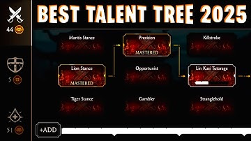 Best Talent Tree Setup for 2025 in MK Mobile. Talent Tree Full Guide. MUST HAVE Talents.