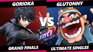 Sumapa 136 GRAND FINALS - Gorioka (Joker) Vs. Glutonny (Wario) Smash Ultimate - SSBU screenshot 3