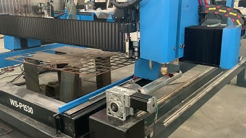 CNC Plasma Cutter with Rotary Attachment for Metal Tube & Pipe Cutting