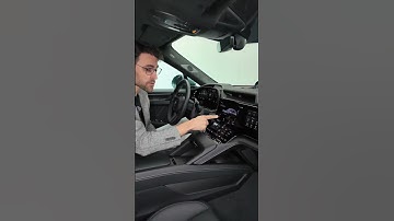 💡All-new Porsche interior with curved screen in the all-new 2026 Porsche Cayenne electric