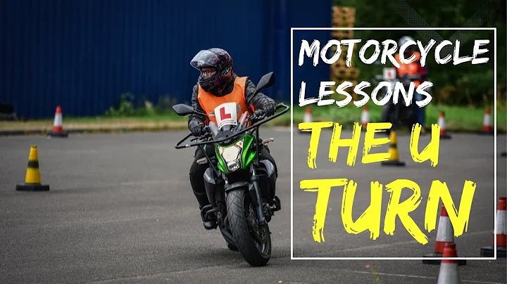 Motorcycle Lessons.  The U Turn - Motorcycle Module 1 Test