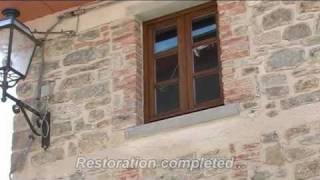 Renovation of a village house in Tuscany Ristrutturazione in Toscana