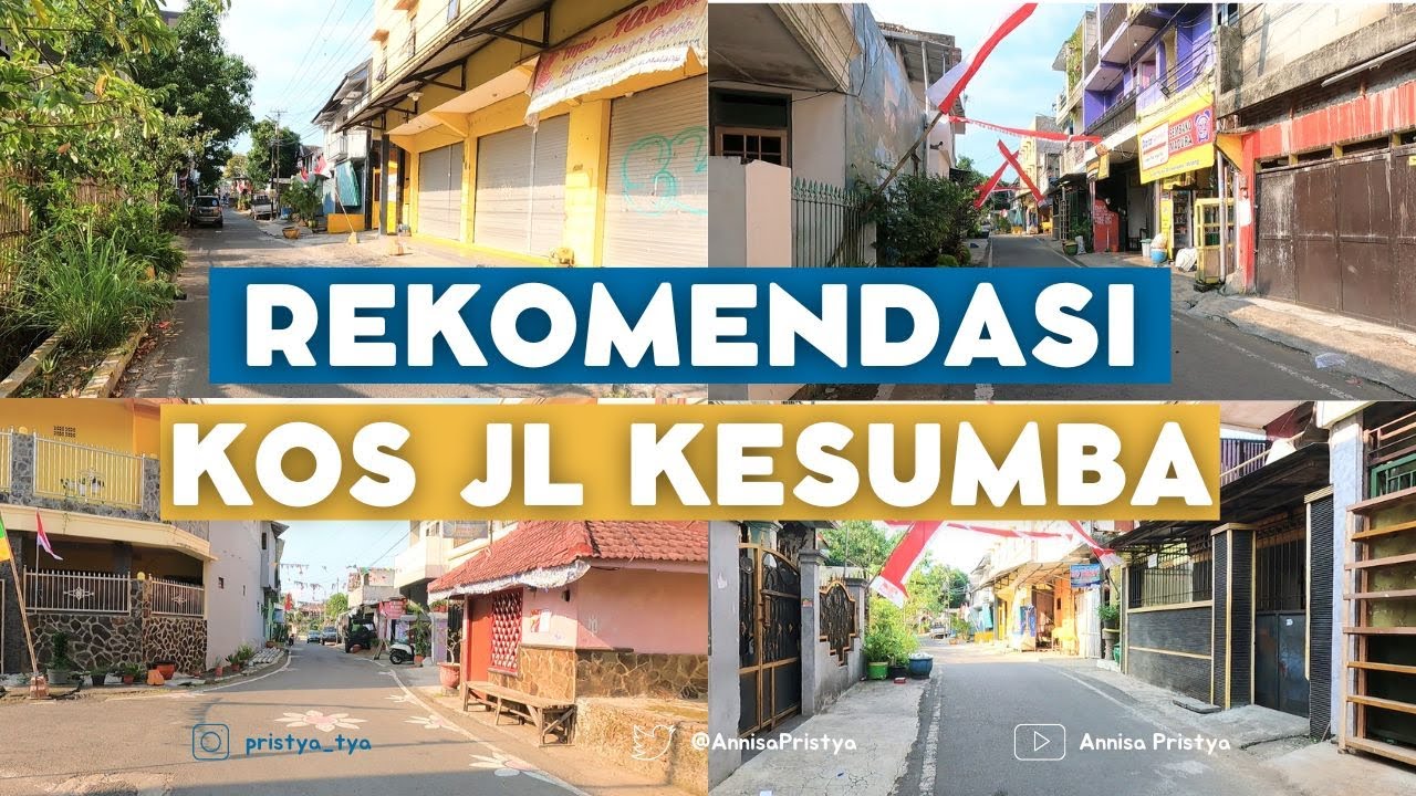 Kos Putra Putri di Utara UB & Polinema: Jalan Kesumba Malang