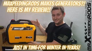 MaXpeedingRods Generator Review (Just In Time For Winter In Texas)