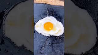 Chinese Burger Grandmas fried eggs