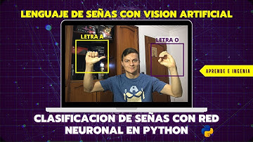 LENGUA DE SEÑAS CON VISION ARTIFICIAL | Traducción Lengua de Señas con IA en Python MediaPipe OpenCV