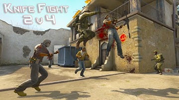 CS:GO - Trolling Silvers #18 - Zeus Trolling, Knife Fights and Ninja Defuses