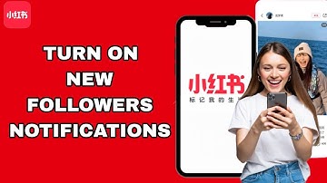 How To Turn On New Followers Notifications On REDnote App | Step By Step