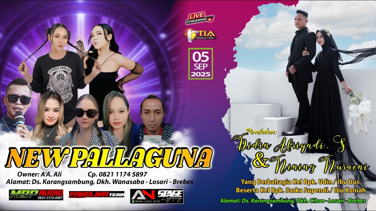 LIVE NEW PALLAGUNA || DS. KARANGSAMBUNG DKH. CIHOE - LOSARI - BREBES  05 SEPTEMBER 2025