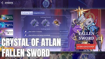 Crystal of Atlan | Last Boss Hexchess [Hamlet the Devastator]| Fallen Sword Event
