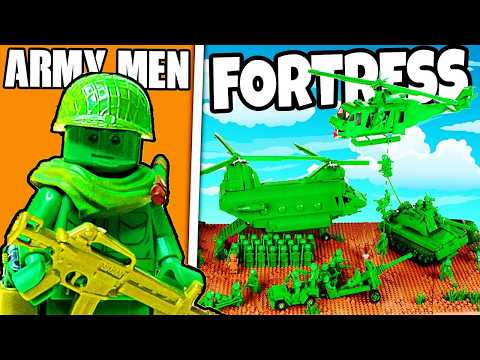I built Every LEGO ARMY MEN Toy Soldier MILITARY!