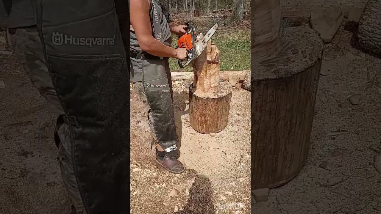 Carving Another Texas Flag Bear