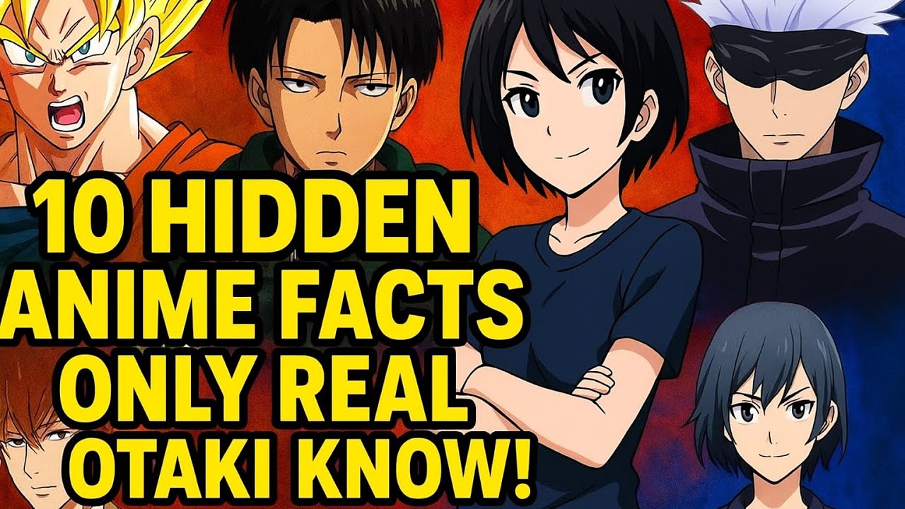 10 Hidden Anime Facts Only Real Otaku Know | Secret Details You Never Knew 