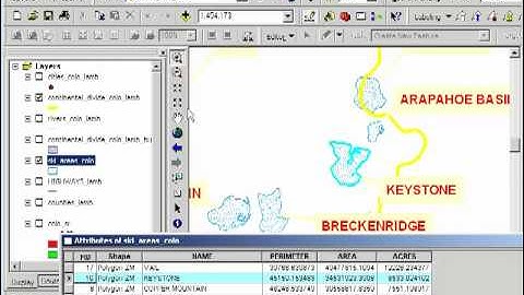 Siting a Ski Area in Colorado:  Lesson Using Spatial Analysis and GIS:  Chapter 4