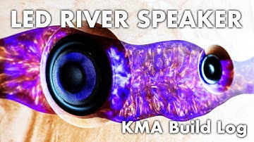 LED Epoxy River Bluetooth Speaker | DIY Build Log