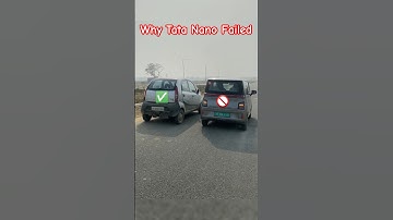The Tata Nano A Failed Revolution #tata #youtubeshorts